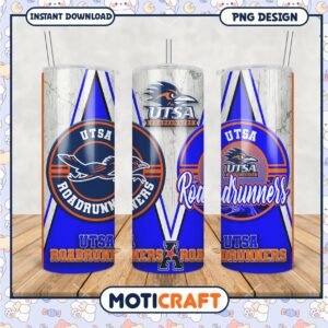UTSA Roadrunners Tumbler PNG Design for Enthusiasts