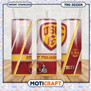 USC Trojans Tumbler PNG Design for Fans and Collectors