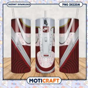 USC Trojans Nike Air Shoe Tumbler PNG Design for Fans