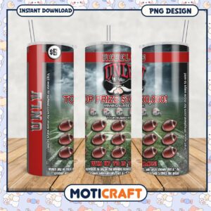 UNLV Rebels Tumbler PNG for Top Prize Winning Game