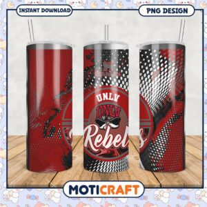 UNLV Rebels Tumbler PNG Design for Fans and Collectors