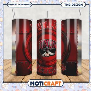 UNLV Rebels Tumbler Design for Team Spirit Enthusiasts