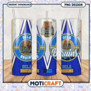 UCLA Bruins Tumbler PNG Design for Sports Fans and Gifts