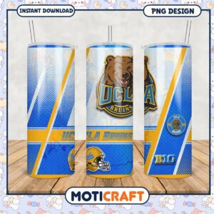 UCLA Bruins Tumbler PNG Digital Download for Fans and Gifts