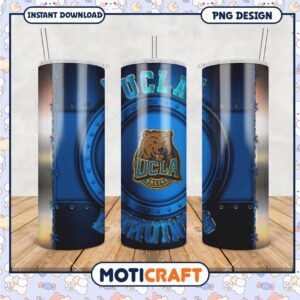 UCLA Bruins Tumbler PNG Design for Fans and Collectors