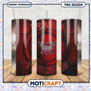 Troy Trojans Tumbler PNG for Fans and Collectors 2023