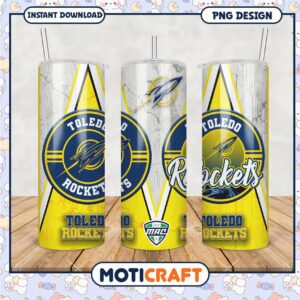 Toledo Rockets Tumbler PNG Design Perfect for Fans