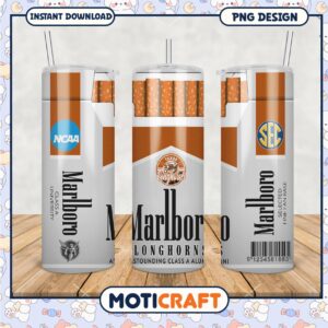 Texas Longhorns Tumbler PNG Perfect for Sports Fans Gift