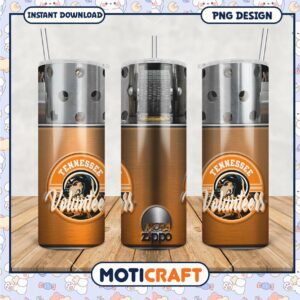 Tennessee Volunteers Tumbler PNG for NCAA Fans and Gifts
