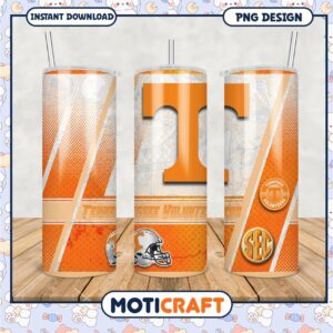 Tennessee Volunteers Tumbler PNG Design for Fans