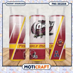 Temple Owls Tumbler PNG Design for Fans and Collectors