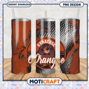 Syracuse Orange Tumblers for Fans Stylish Drinkware PNG