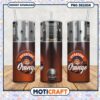 Syracuse Orange Tumbler PNG Design for NCAA Merchandise