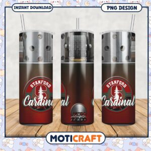 Stanford Cardinal Tumbler PNG Design for Fans and Gifts