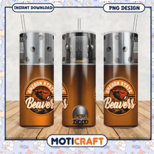 Oregon State Beavers Tumbler PNG for NCAA Fans and Collectors
