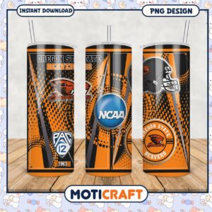 Oregon State Beavers Tumbler Design NCAA PNG File Download