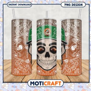 Oregon Ducks Skull Tumbler Design for Unique Fans Gifts