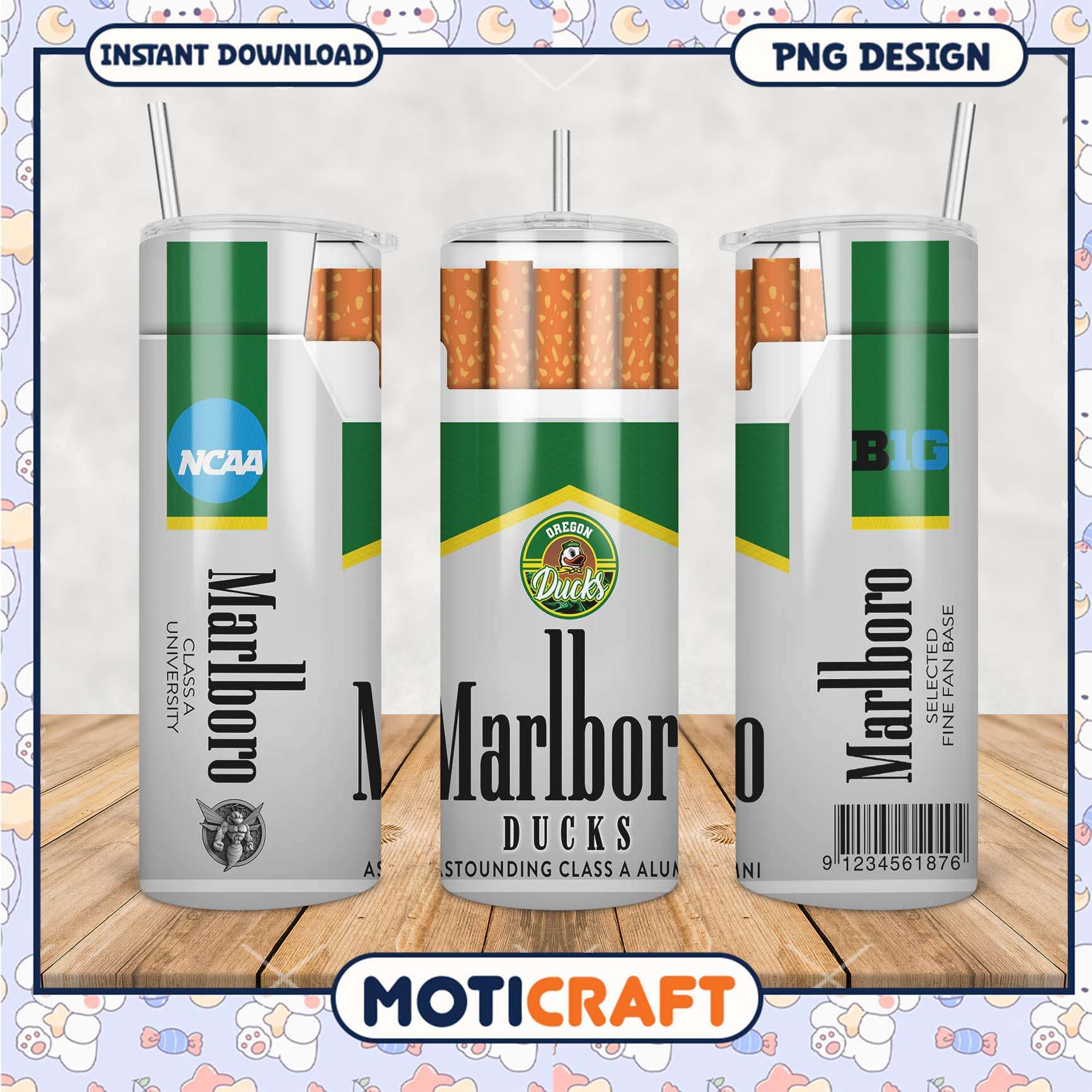 Oregon Ducks Marlboro Tumbler Design for Fans and Collectors Oregon Ducks Marlboro Tumbler Design for Fans and Collectors