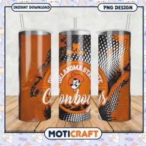 Oklahoma State Cowboys Tumbler PNG Stylish and Durable
