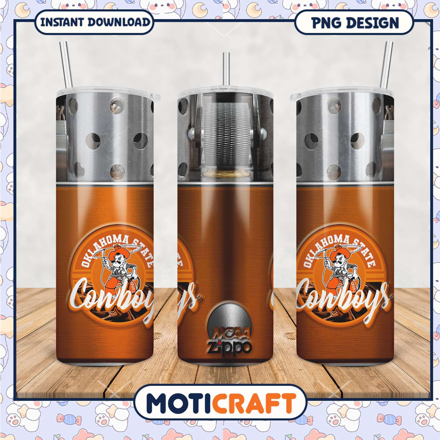 Oklahoma State Cowboys Tumbler Design PNG Graphic File Oklahoma State Cowboys Tumbler Design PNG Graphic File