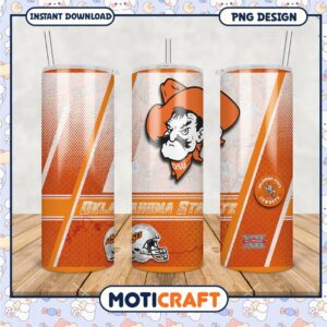 Oklahoma State Cowboys Tumbler Design for Fans and Collectors