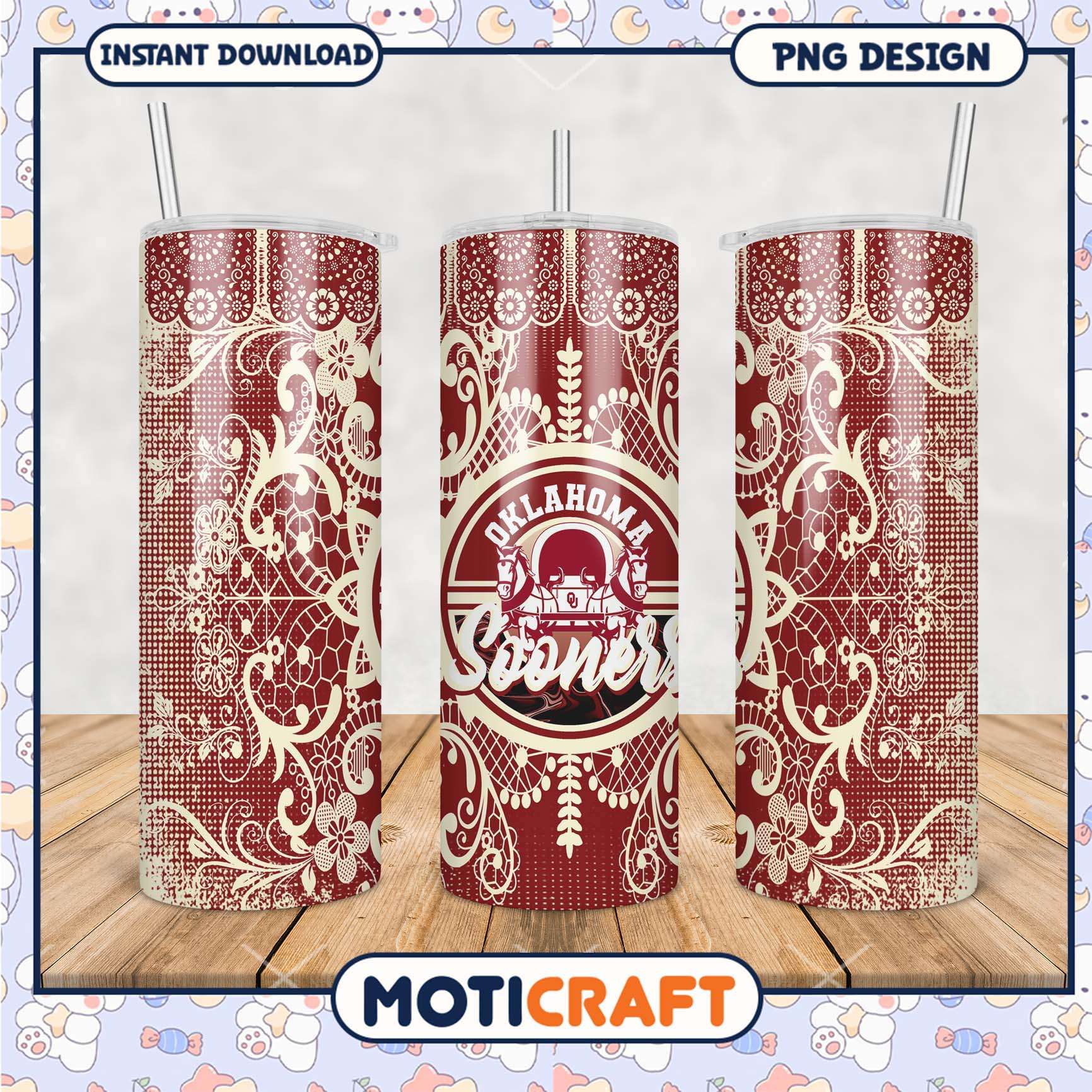 Oklahoma Sooners Tumbler PNG Design for Fans and Crafters Oklahoma Sooners Tumbler PNG Design for Fans and Crafters