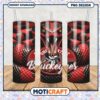 Ohio State Buckeyes Themed Tumbler PNG Design for Fans