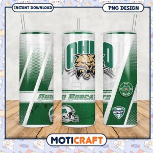 Ohio Bobcats Tumbler PNG Design for Fans and Collectors