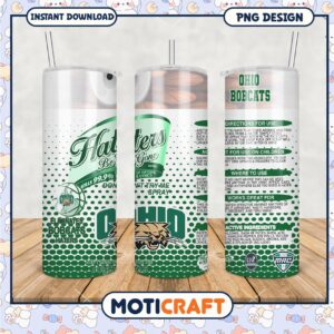 Ohio Bobcats Haters Be Gone Tumbler PNG Design Creative