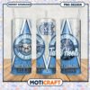 North Carolina Tar Heels Tumbler PNG Design Template