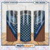 North Carolina Tar Heels Tumbler PNG Design Download 2023