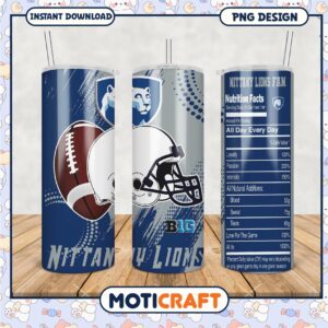 Nittany Lions Fan Tumbler Design for Game Day Spirits
