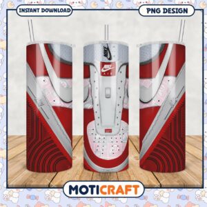 Nike Air Tumbler Design Featuring University of Utah Logo