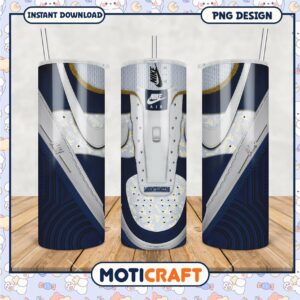 Nike Air Mountaineers Tumbler PNG Design for Fans