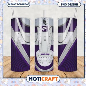 Nike Air Tumbler Design Featuring TCU Horned Frogs Colors