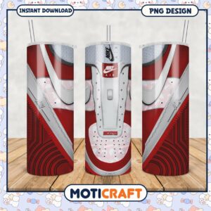 Nike Air Buckeyes Tumbler PNG Design for Fans and Collectors