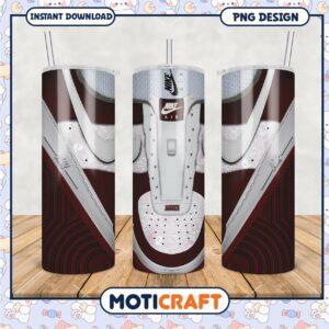 Nike Air Aggies Tumbler PNG Design for College Fans 2023
