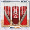 Nebraska Cornhuskers Tumbler PNG with Red Sneaker Design 2 Nebraska Cornhuskers Tumbler PNG with Red Sneaker Design