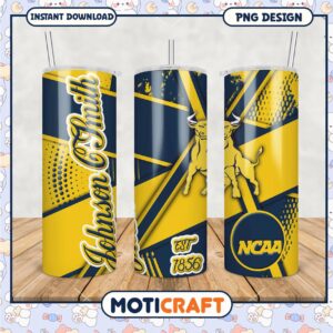 NCAA Johnson C Smith University Tumbler PNG Design 2023