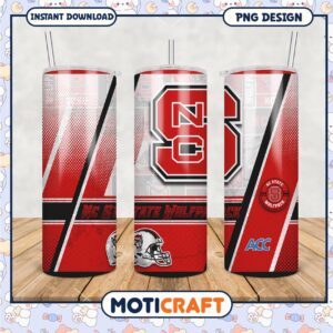 NC State Wolfpack Tumbler PNG Graphics for Fans
