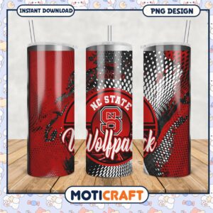 NC State Wolfpack Stanley Tumbler PNG Design for Fans