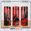 NC State Tumbler PNG Design Red and Black Sports Decor