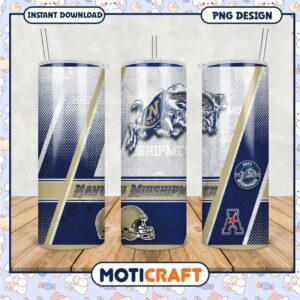 Navy Midshipmen Tumbler PNG Artwork for Fans and Collectors