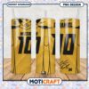 Mizzou Football Tumbler PNG Printed Quarterback Jersey Design
