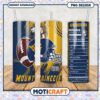 Mountaineers Fan Tumbler Design for College Sports Lovers