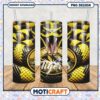 Missouri Tigers Tumbler Design Featuring Vibrant Snake Art