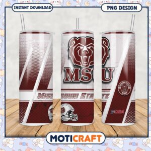Missouri State Bears Tumbler PNG Design for Fans and Gifts