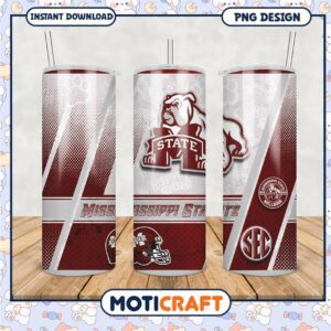 Mississippi State Tumbler Design for Fans and Collectors