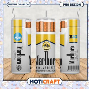 Michigan Wolverines Tumbler Design for Fans and Alumni