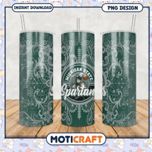Michigan State Spartans Tumbler PNG for Fans and Collectors